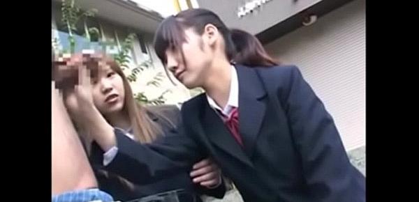  Japanese school girl time stop machine